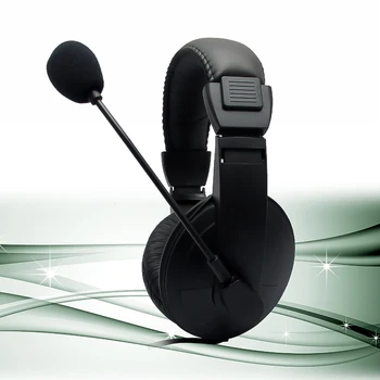 3,5 mm Žično Gaming Stereo Slušalke Igra Slušalke Slušalke z Mikrofonom za PC Računalnika, Skype, MSN PS4 Play Station 4