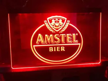 AMSTEL pivo bar pub klub led neon znak Debelo in drobno