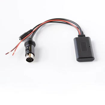 Biurlink Avto Bluetooth AUX Adapter za Brezžični Audio Vhod MP3 Pametni telefon Klic Prostoročni Mikrofon Za Kenwood 13-pin CD Stereo