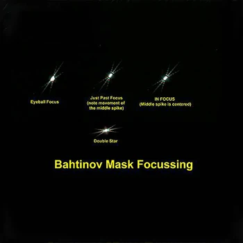 Astronomski Teleskop Bahtinov, ki se Osredotočajo Maska v Različnih Osnovnih Premer Visoke Kakovosti Aluminijevih Zlitin Eno vrstico, ki se Osredotočajo-maska