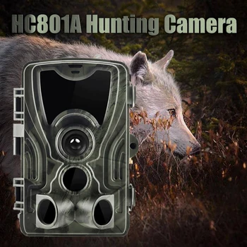 HC-801A 16MP 1080P Pot Kamere, Lovske Kamere 4g Foto Past za 0,3 s Sprožilec divje Divje živali infrardeče kamere Home security