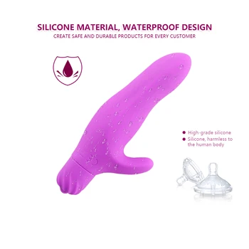 EXVOID Silikonski Klitoris Spodbujanje Dildo Vibratorji za Žensko Seks Igrače za Ženske, G-spot Massager Bedak Vibrator Odraslih Izdelki