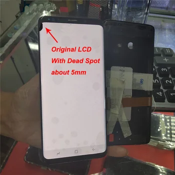 Mrtve točke Original Lcd zaslon za Samsung Galaxy S9+ G965f G965w, Zaslon na Dotik, Računalnike Lcd-Zaslon Ni Okvir za Samsung G965 G965u Lcd