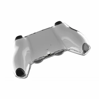 PS5 Kristalno Primeru Zaščitni Lupini PC Hard Cover Shockproof Pregledno Polje Krmilnik Ohišje Lupino Za PlayStation 5 Accessorie