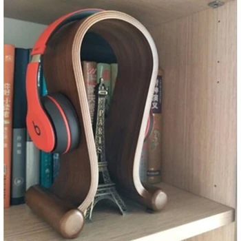 Klasične Naravnih Lesenih Slušalke Stojala U Obliko Slušalke Imetnik Slušalke Obešalnik Slušalke Ostalo za Bije JBL Univerzalno Slušalke Vroče