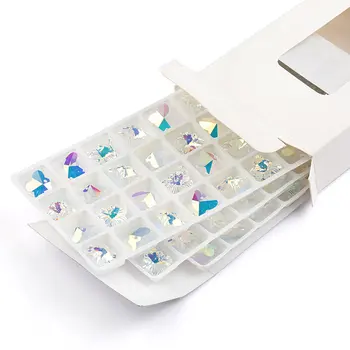 Najboljše kakovosti 14 mm 84pcs/box kristalno čare stekleni biseri biseri kristalni obesek okrasnih draguljev za Nakit, izdelava Uhani DIY