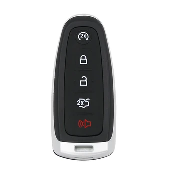 4 Gumbi 5 gumbe brez ključa Lupini Smart Remote Key Primeru Fob Za Ford Edge Explorer Pobeg Flex Poudarek Taurus C-MAX za Lincoln