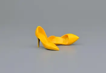 Na Zalogi 1/6 Obseg Ženski Slika Opremo Mehko Visokih Petah Votlih Čevlji za 12 cm Akcijska Figura Telo