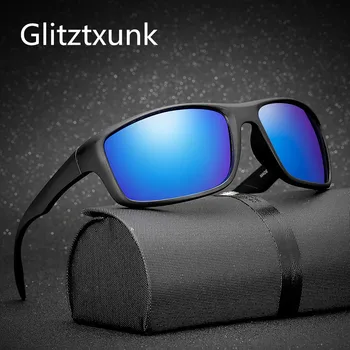 Glitztxunk Novo Polarizirana sončna Očala Moških, blagovno Znamko, Design, Moda, Moška Očala sončna Očala Za Moške Ribiška Očala Oculos UV400