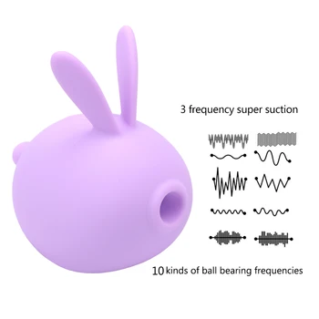 IKOKY Rabbit Vibrator, Vibrator Klitoris Vagine Stimulator Spolnih Igrač za Ženske Nastavek Bedak Masaža Sesanju Vibrator
