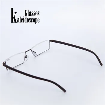 TR90 Ultralahkih starec z Visoko ločljivostjo Obravnavi Očala Z Box Prenosni Presbyopia Očala Pol Okvir