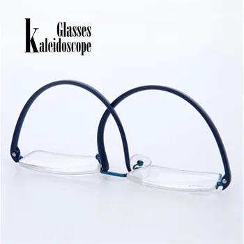 TR90 Ultralahkih starec z Visoko ločljivostjo Obravnavi Očala Z Box Prenosni Presbyopia Očala Pol Okvir