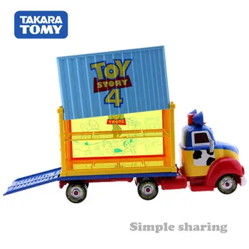TAKARA TOMY Tomica Disney Pixar Motorji Igrača Zgodba 4 Anime Slika Trunck Model Komplet Diecast Baby Pop Otroci Lutke Smešno Lutke