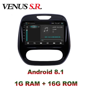 VenusSR Android 8.1 Avto DVD Predvajalnik, GPS Navigacija Multimedia Za Renault Captur CLIO Samsung QM3 avtomobilski stereo sistem wifi