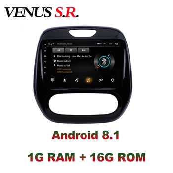 VenusSR Android 8.1 Avto DVD Predvajalnik, GPS Navigacija Multimedia Za Renault Captur CLIO Samsung QM3 avtomobilski stereo sistem wifi