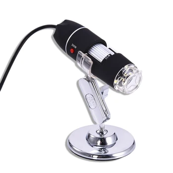 Mega slikovnih Pik 500X 1000X 1600X 8 LED Digitalni USB Mikroskop Endoskop Fotoaparat Microscopio Lupo Elektronski Mikroskop W/ Stojalo