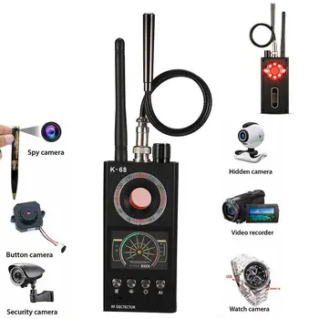K68 gps tracker finder bug wiretap skrita kamera celoten obseg mini spy kamero mobilnega telefona gsm zvočni signal vohun naprave detektor