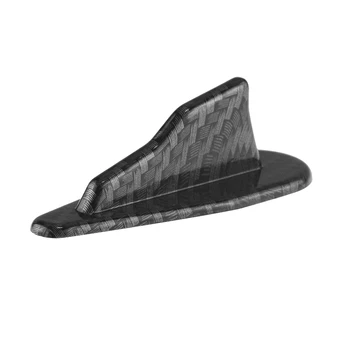 10pcs Univerzalno EVO-Slog ABS Streha Plavuti Morskih psov Spojler Krilo Kit Vortex Generator Black/Carbon