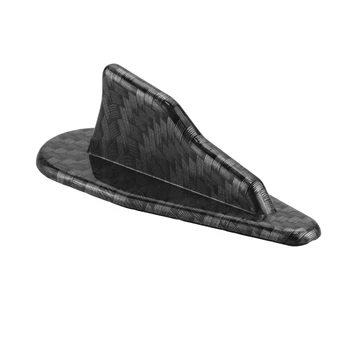 10pcs Univerzalno EVO-Slog ABS Streha Plavuti Morskih psov Spojler Krilo Kit Vortex Generator Black/Carbon