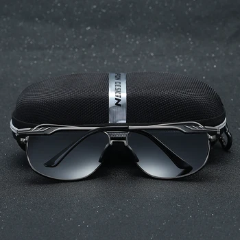 2017 Oblikovalec blagovne Znamke Polarizerd Sunglases Kvadratnih Ogledalo sončna Očala Moški uv400 Očala za Moške gafas de sol polarizadas z box