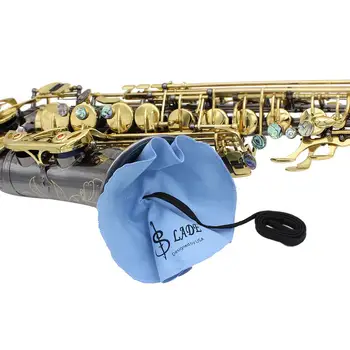 10Pcs/Set Saksofon Čiščenje Kompleta Sax Čisto Krpo, Ustnik Krtačo Pasu Mini Izvijač Nabor Saksofon Dodatki