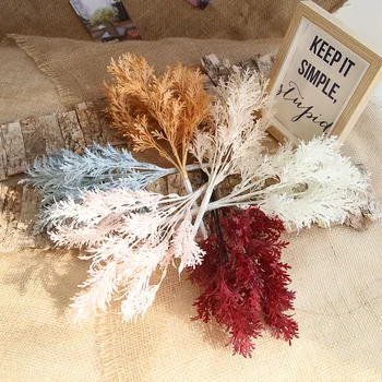 35 cm Bor trava, Umetne rastline ponaredek cvet svate Božič dom Kuhinjsko mizo dekoracijo DIY