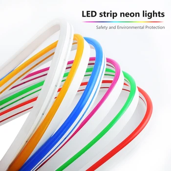 LED Trak je Fleksibilen Neon led Trak svetlobe DC 12V Nepremočljiva Luces led Vrv Zatemnitev Prostora Bar Dekoracijo Barva Za Sobno Dekoracijo