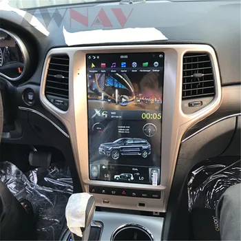 Android 9.0 4+128G PX6 Navpično Tesla Z DSP Carplay Avto Multimedijski Predvajalnik Za Jeep Grand Cherokee 2010 - 2019 GPS Navigacija