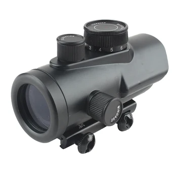 Taktično Red Dot Sight Področje Holografski 1x30mm Znamenitosti RGB RifleScope Optika Lov Obsegov za 11 mm/20 mm Železnici