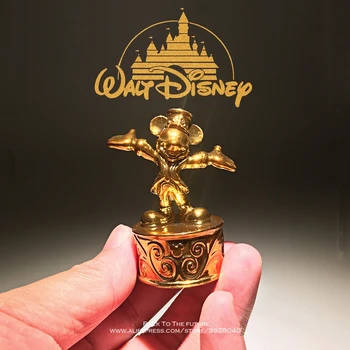 Disney Mickey Mouse 5.5 cm mini lutka PVC Dejanje Slika Držo Anime Dekoracijo Zbirka Figur Toy model za darilo otrok