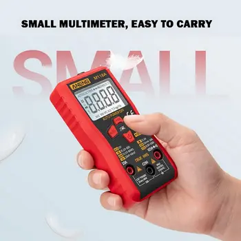 Digitalna Mini Multimeter Tester Samodejno Tranistor Meter Auto-obseg Tester Napetosti z NKV Podatkov Držite Multimeter