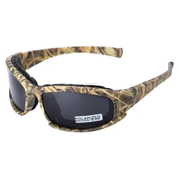 4 Objektiv Vojske Taktično Polarizirana Očala z UV Zaščito, Pohodništvo, Kolesarjenje, Ribolov sončna Očala Vojaške Airsoft Streljanje Očala Očala