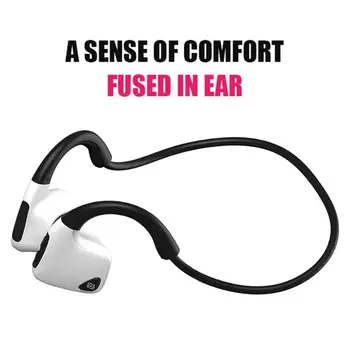 R9 Smart Kostne Prevodnosti Bluetooth Slušalke Brezžične Stereo Hi-Fi Slušalke