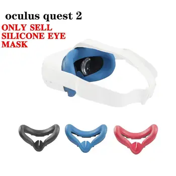 Očala silikonski oči masko Za Oculus Quest 2 Anti-znoj silikona maska je prijazen do kože senčenje oči in U2B0