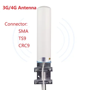 4G LTE MIMO Antena 700-2600Mhz Z 2 - TS9/crc9/sma Priključek Booster Panel Anteno z 2 metrov Kabla 8dBi