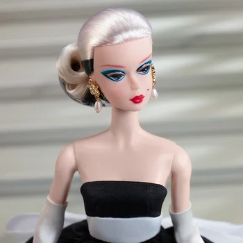Barbie Zbiralec Klasičen Modni Model Collection 60. Obletnici Lutka Edition FXF25 Klasične Igrače Dekleta Darilo za Rojstni dan