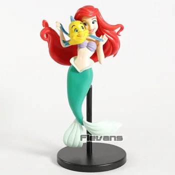 Q Posket Crystalux Little Mermaid Princess Ariel PVC Slika Zbirateljske Model Igrača, Lutka