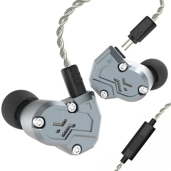 Revonext QT3S 2DD+2BA Hibridne Tehnologije, V Ušesa Slušalke HIFI Uravnoteženo Slušalke za Tekaške Športne Slušalke Slušalka Nadgradnjo Kabel QT5