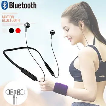 Magnetni Brezžična tehnologija bluetooth 4.2 Slušalke glasbo, slušalke, Telefon Neckband šport Čepkov Slušalke z Mikrofonom Za iPhone, Samsung Xiaomi