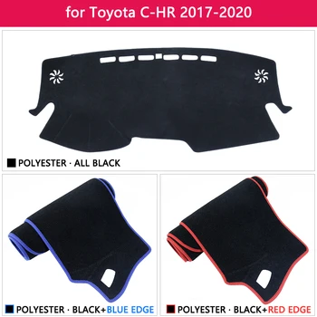 Nadzorna plošča Pokrov Zaščitni Ploščici za Toyota C-HR 2017 2018 2020 CHR C VP Avto, dodatna Oprema na Armaturno Ploščo Dežnik Preprogo Dashmat Mat