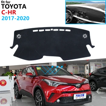 Nadzorna plošča Pokrov Zaščitni Ploščici za Toyota C-HR 2017 2018 2020 CHR C VP Avto, dodatna Oprema na Armaturno Ploščo Dežnik Preprogo Dashmat Mat