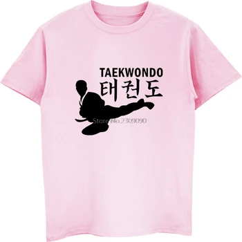 Novo Taekwondo Brca Moški T-shirt moška Bombažna Majica s kratkimi rokavi Poletje Moška Majica Kratek Rokav Hip Hop Tees Vrhovi Harajuku Ulične
