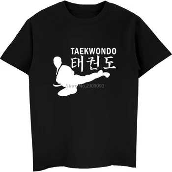Novo Taekwondo Brca Moški T-shirt moška Bombažna Majica s kratkimi rokavi Poletje Moška Majica Kratek Rokav Hip Hop Tees Vrhovi Harajuku Ulične