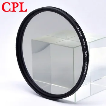 KnightX CPL polarizirajočega filter za Objektiv Kamere Filter Za Canon, Sony, Nikon d600 d3300 fotografija pribor 18-200 52mm 58mm 67 mm
