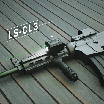 LS-CL3 Glock 19 Laser Pogled In Svetlobe Combo Vojaško Orožje Zeleni Laser Pogled Pištolo Taktično Zeleni Laser Pogled