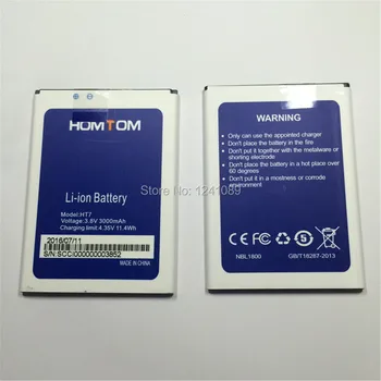 Original baterija HOMTOM HT7/HT7 pro baterijo 3000mAh Originalne kakovosti Mobilni telefon baterija Original kakovosti