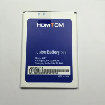 Original baterija HOMTOM HT7/HT7 pro baterijo 3000mAh Originalne kakovosti Mobilni telefon baterija Original kakovosti