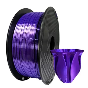 Svila PLA Vijolično 1.75 mm PLA Luksuzni Svilnat Lesk 500g/1 kg 3d Tiskalnik Filamentov iz Svetleče Svile Občutek, Kot so 3D Pero Materiali za Tiskanje