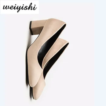 2018 žensk nove modne čevlje. lady čevlji, weiyishi blagovne znamke 018