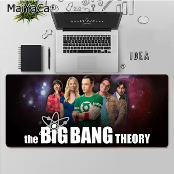 MaiYaCa Visoke Kakovosti Big Bang Theorys Udobje Miško Mat Gaming Mousepad Brezplačna Dostava Velik Miško, Tipke Tipkovnice Mat
